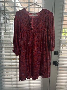 NATURAL LIFE Floral Boho Dress M